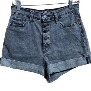 BDG Urban Outfitters Mom High Rise Cuffed Button Fly Shorts Women's Size 28